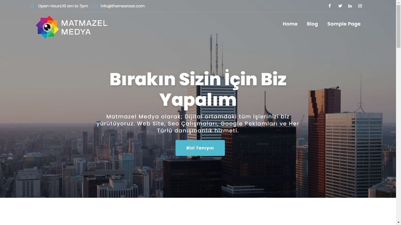 Tema 18 - Kurumsal Web Tasarım - Hızlı Web - Ucuz Site